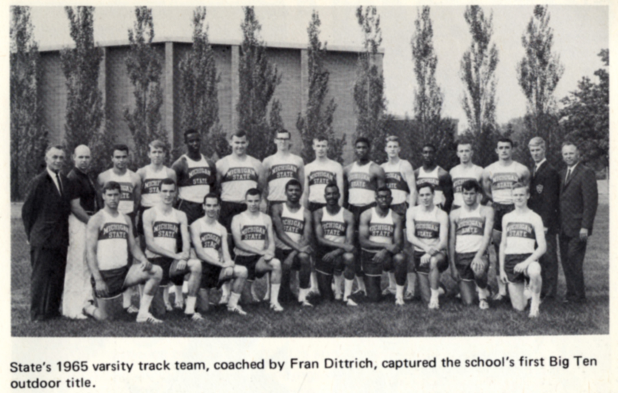 1965 Varsity Track Team 1965 Varsity Track Team