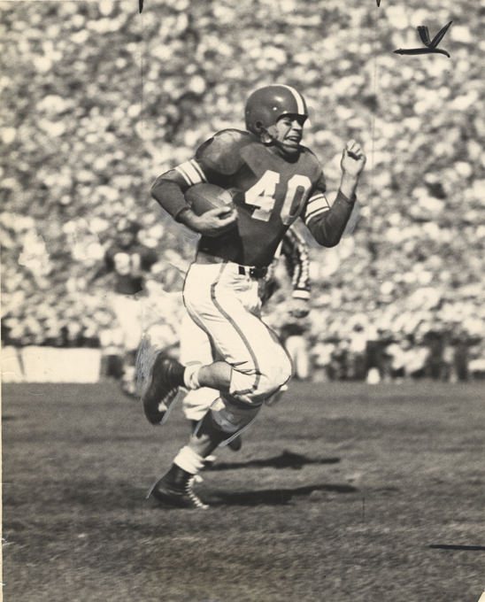 Football Captain Don McAuliffe, 1952 Football Captain Don McAuliffe, 1952