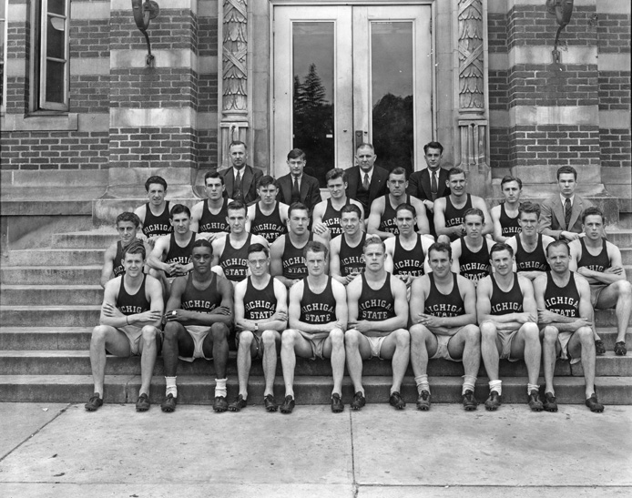 Varsity Track Team Photo, 1937 Varsity Track Team Photo, 1937
