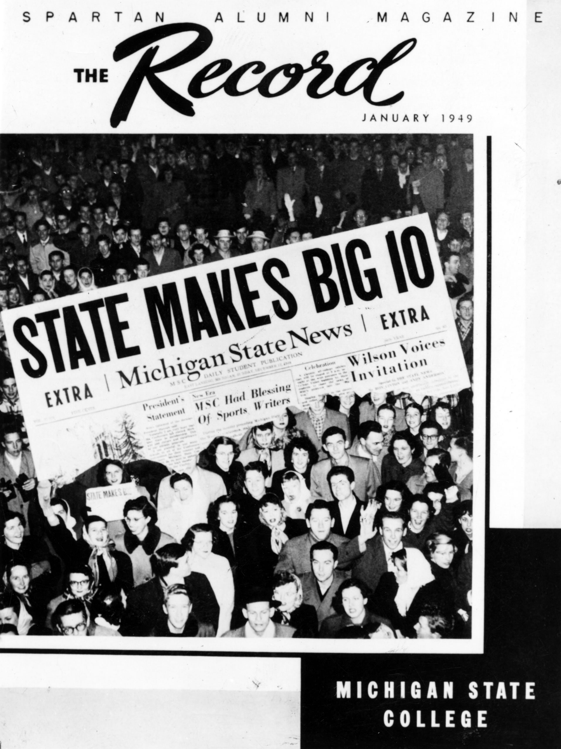 Big-Ten Conference, Alumni Magazine - The Record Big-Ten Conference, Alumni Magazine - The Record